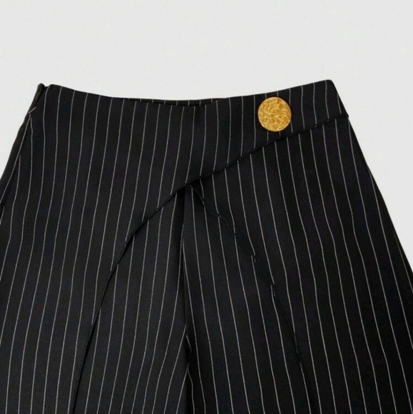 Women's Elegant Commuter Daily European And American Style Striped Fabric - Picture 4 of 4